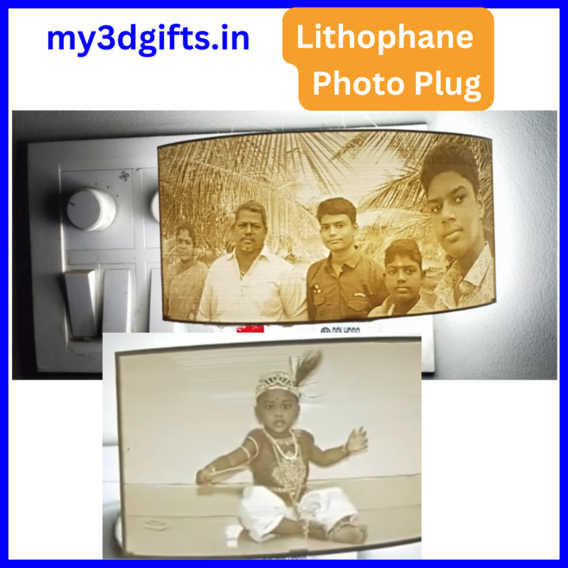 Plug Lithophane photo gifts- my 3d gifts