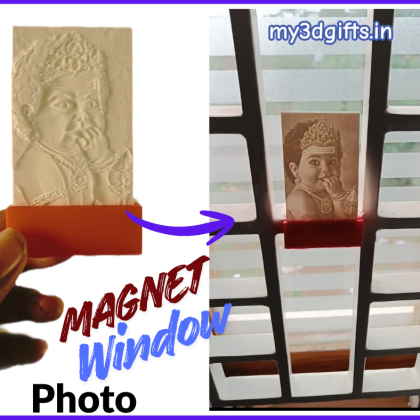 Magnet Window Photo - 3D Print Lithophane Photo Gifts - My 3d Gifts